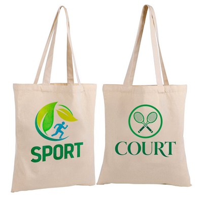 8OZ Natural Cotton Tote Bag